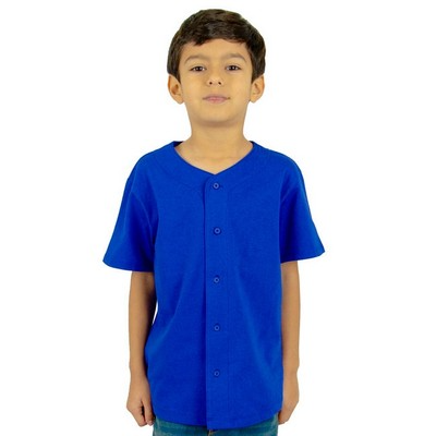 Youth 7 oz., 100% US Cotton Baseball Jersey