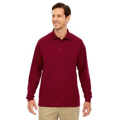 Men's Pinnacle Performance Long-Sleeve Piqué Polo