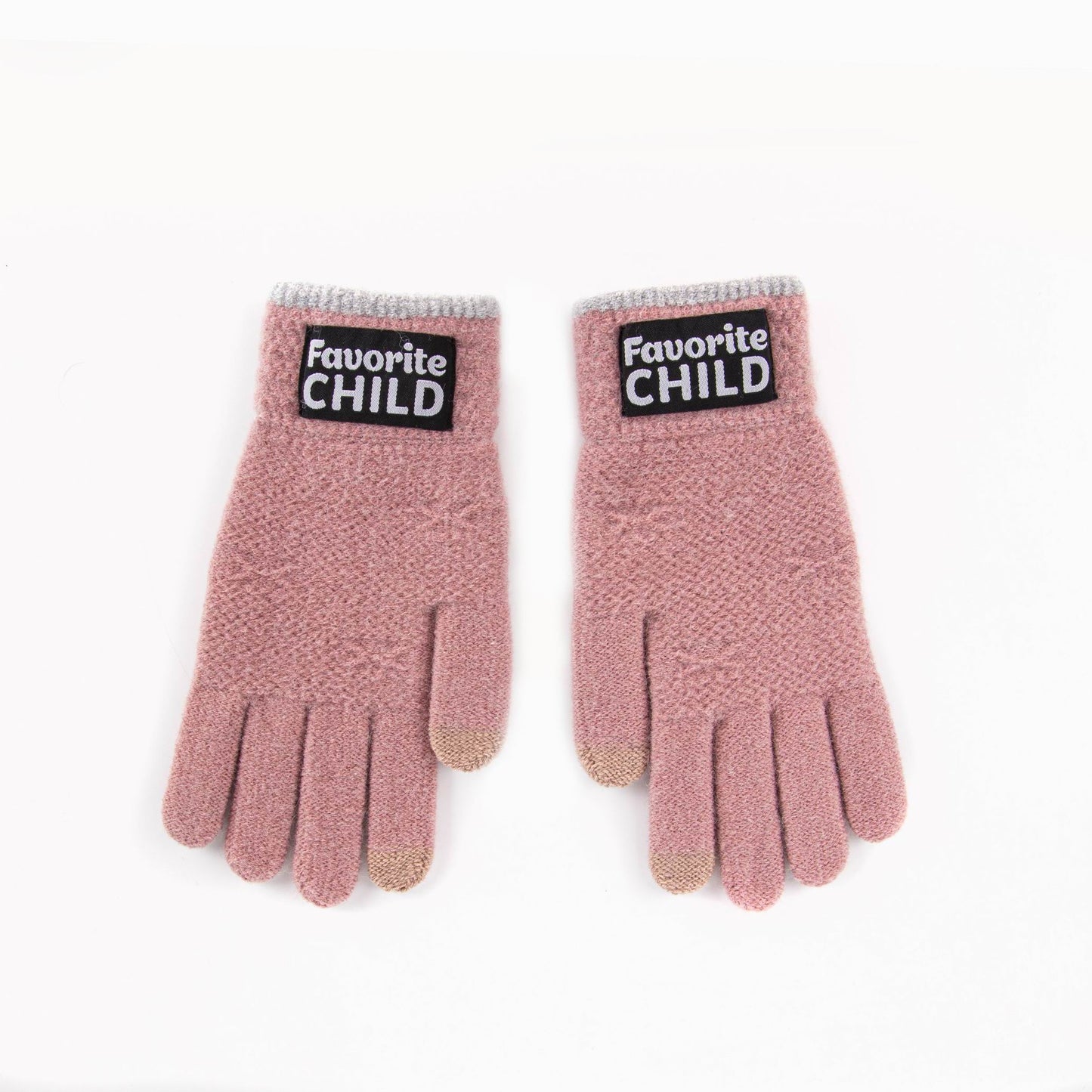 Winter Crochet Knitted Embroidery Gloves Sweet Colorful Texting Mittens Stretchy Arm Warmers for Women Lady Girl