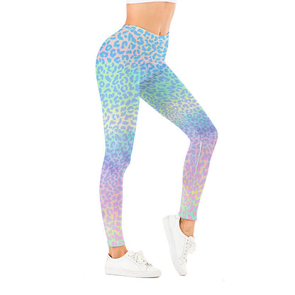 Golden Accessories Trendy Design Workout Leggings - Fun Fashion Digital Printed Cute Patterns